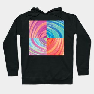 Bright Cubed Ripple Hoodie